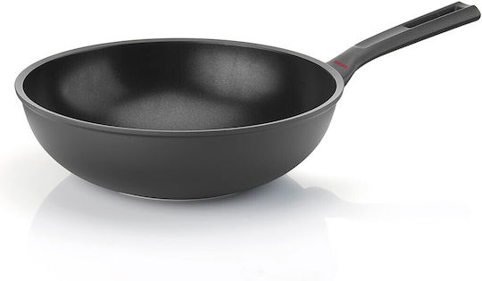 Marva Guzzini Cook&plus Wok Aluminum with Non-Stick Interior Coating 28cm Marva Guzzini Cook&plus Wok Aluminum with Non-Stick Interior Coating 28cm