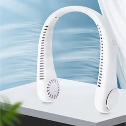Portable Neck Fan 5 Speed Settings Usb Type-c Rechargeable