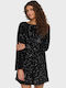 Only Mini Dress Knitted Black