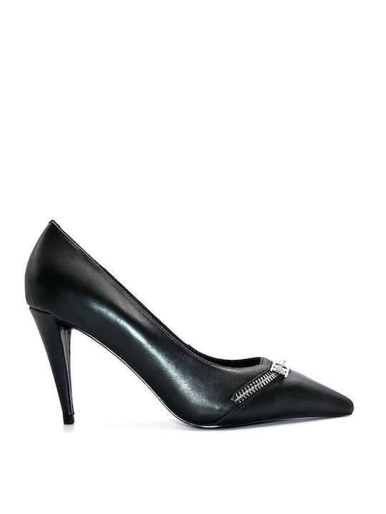 Favela Pointed Toe Black Heels