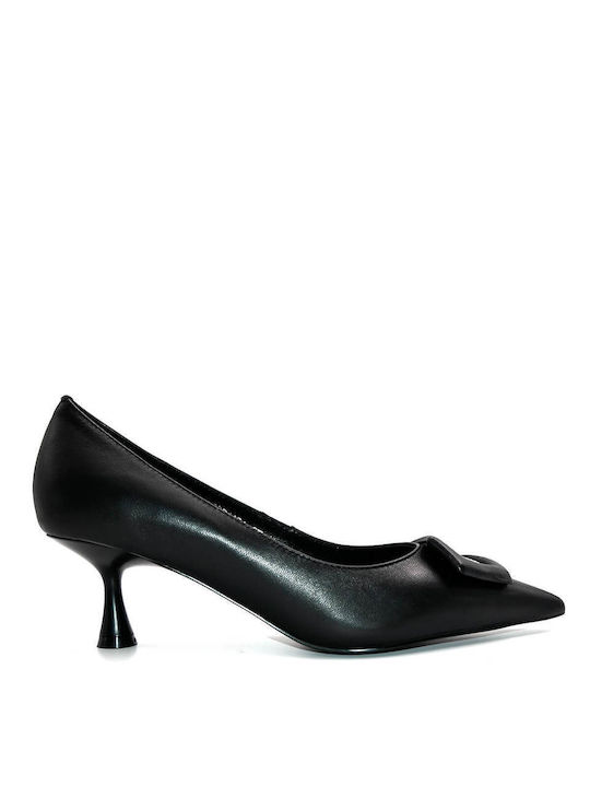 Favela Pointed Toe Black Heels