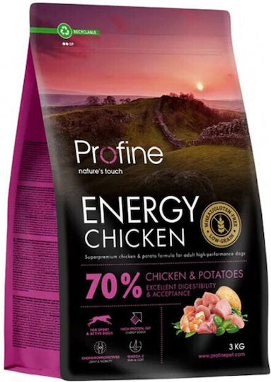 Profine 3kg Dry Food for Dogs with Chicken and Potatoes