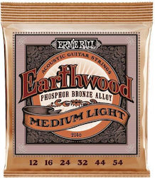Ernie Ball Earthwood Einstellen Phosphor-Bronze...