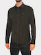 Long Sleeve Corduroy Shirt Khaki