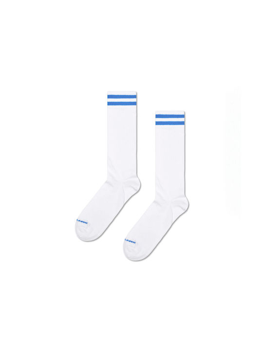 Happy Socks Solid Color Socks White