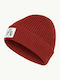 Beanie Unisex Beanie Knitted in Red color