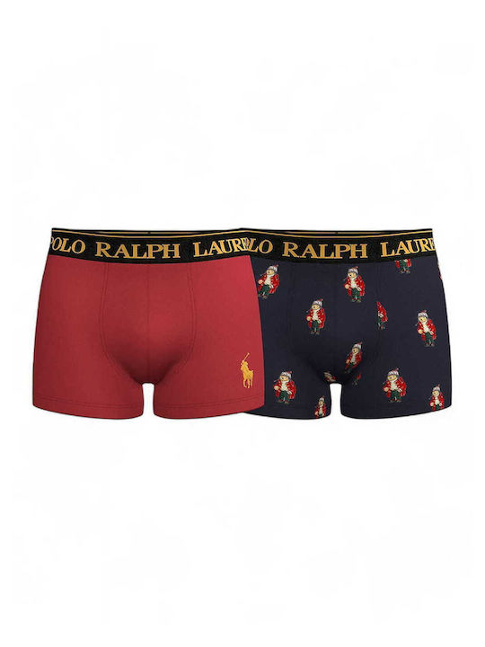 トップス UCANTBELIKEME UVC POLO X DISARK BOXER Polo Ralph Lauren TRUNK 5 PACK - Chiloți boxer - black/negru