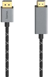 Cablu Video Hama DisplayPort HDMI Ultra-HD 4K @ 60 Hz Aluminiu 1,50 m