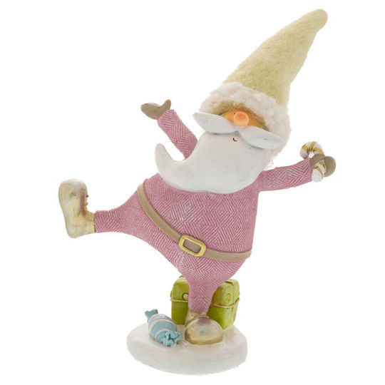 Dekorativer Weihnachtsmann Rosa 29x16x8cm