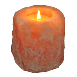 Himalaya-Salz Teelichthalter 10cm 1,15kg Himalaya-Salz Teelichthalter 10cm 1,15kg