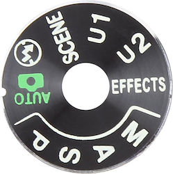 Nikon D750 D7100 D7200 OEM-Modus-Wählrad-Eisenpad Nikon D750 D7100 D7200 OEM-Modus-Wählrad-Eisenpad