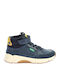 Kids Sneakers High Anatomic with Scratch Blue