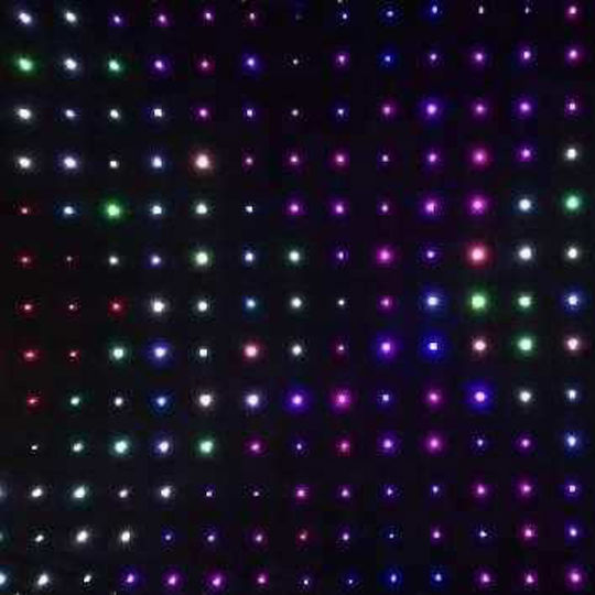 Smart LED Lights 3 m x 300 cm RGB Curtain Type Stars