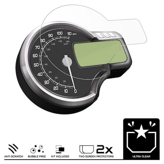 Speedo Angels Προστατευτικό Οργάνων Μοτοσυκλέτας Triumph Speed Διάφανο