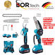 Homeone Bortech Set Chainsaw & Pruning Shear 35V with 2 Batteries 5Ah and Case