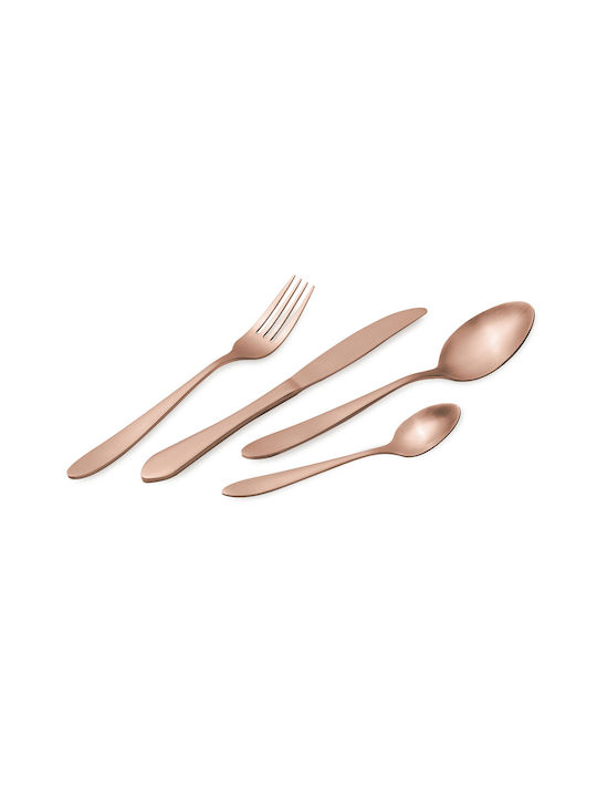 Berlinger Haus Besteckset Edelstahl Rose Gold 24Stück