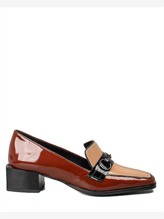 Wall Street Tabac Brown Heels