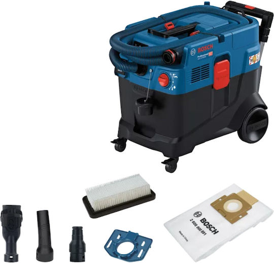 Bosch GAS 12-40 MA Nass-Trocken Staubsauger 1200W mit Kunststoffbehälter 40lt Blau