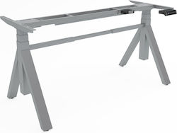 ErgoAction Метална Поставка За Бюро Сив 179x71....