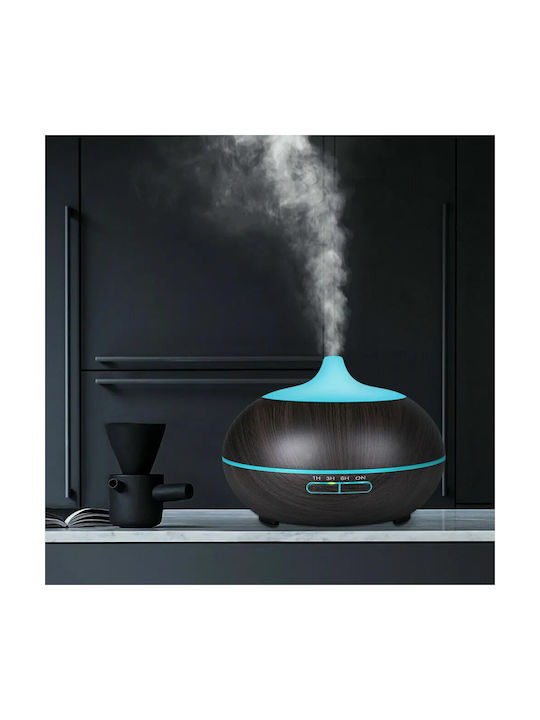 Aromatherapy Diffuser Humidifier with LED Lighting Black