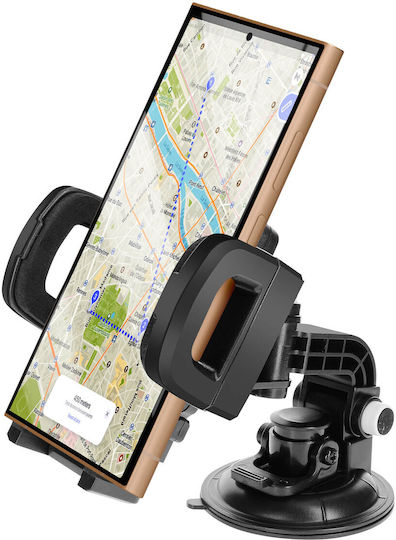 Avizar Auto-Halterung Smartphone Ultra Stabil Starre Verstellbare Halterung Schwarz