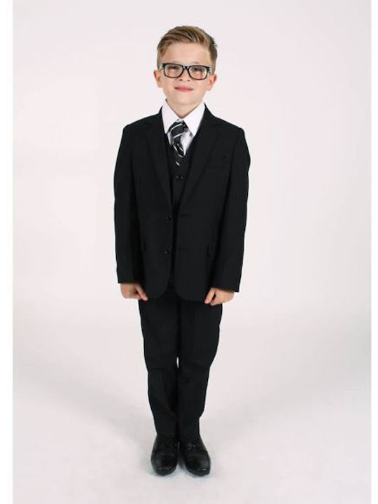 Costum pentru copii De iarnă 5buc Black Andreas