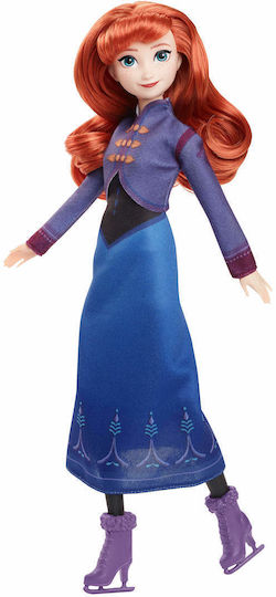 Mattel Ice Skating Αnna Winter Festival Doll for 3+ years+ Years 30cm
