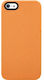 Orange Back Cover Orange (iPhone 5/5s/SE)