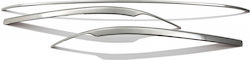 Stainless Steel Ornaments Rear Bar Compatible Vw Passat B8 2015-2019 2019-> Sedan