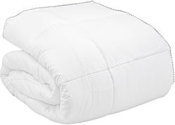Beauty Home Hotel Quilt Weiß Größe Queen 220x240cm Mikrofaser