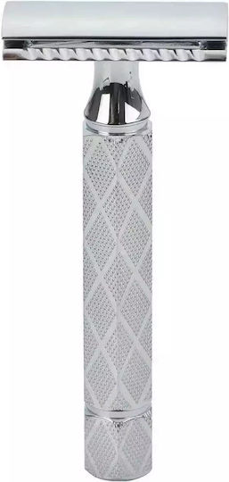 Yaqi Shaving Chrome Color Hexahedral Handle Ξυραφάκι Ασφαλείας Κλειστού Τύπου