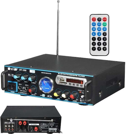 Ενισχυτής Karaoke CTK-BT-266-OEM Μαύρος