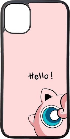 Umschlag Rückseite Silikon Rosa (iPhone 11)