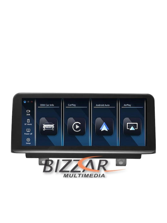 Bizzar Auto-Audiosysteme für BMW Serie 1 / Serie 2 / Serie 3 2014-2018 mit Klima (Bluetooth/USB/AUX/Eingebautes Wi-Fi / 3G/GPS/Apple CarPlay/Android Auto) mit Touchscreen 10.25"