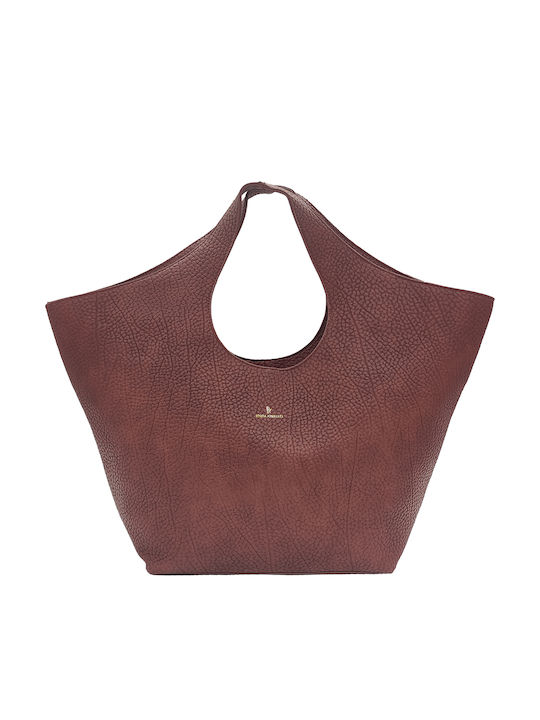 Gift-Me Leather Women's Shoulder and Handbag Pink