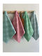 Palamaiki Suki Towel from 100% Cotton in Pink Color 40x60cm 2pcs
