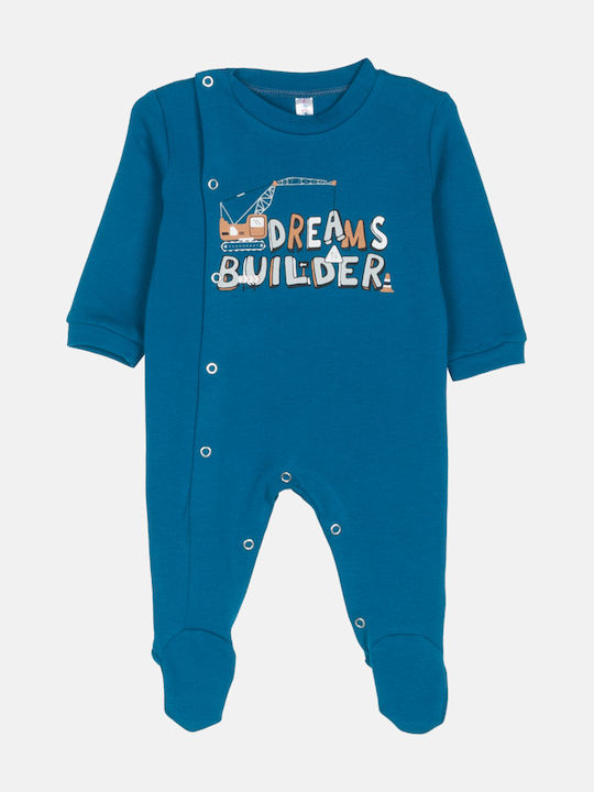 Dreams by Joyce Baby Bodysuit Long-Sleeved BLUE