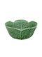 Bordallo Pinheiro Cabbage Salad Bowl Green 29.5x13cm