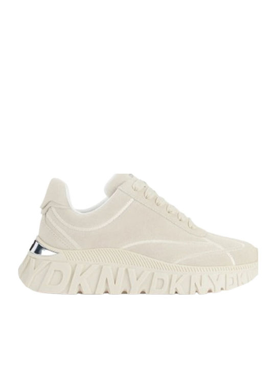 Laeoni Flatforms Sneakers Bone / Silver