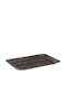 Espiel Lemnos Dreptunghiular Tavă de Servire în Culoare Negru 44x32cm 2buc