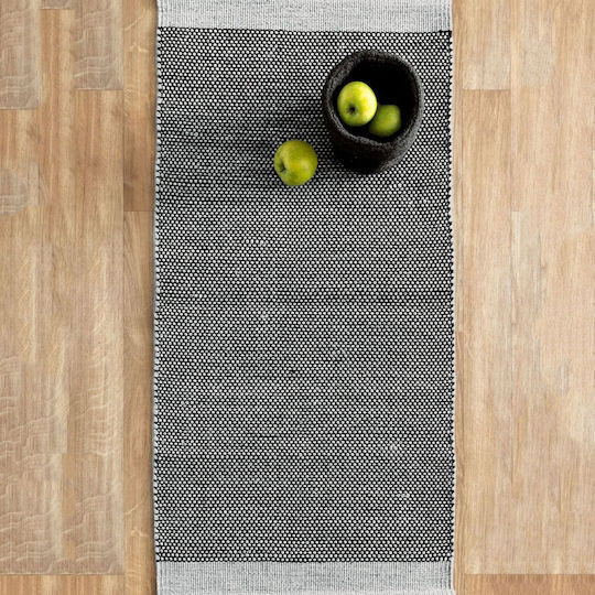 Palamaiki Zags Χαλί Ορθογώνιο Βαμβακερό Silver 60x120cm