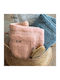 Palamaiki Πατάκι Μπάνιου Βαμβακερό Miso Pink 50x80εκ.