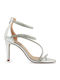 Damen Sandalen mit Strass Roségold