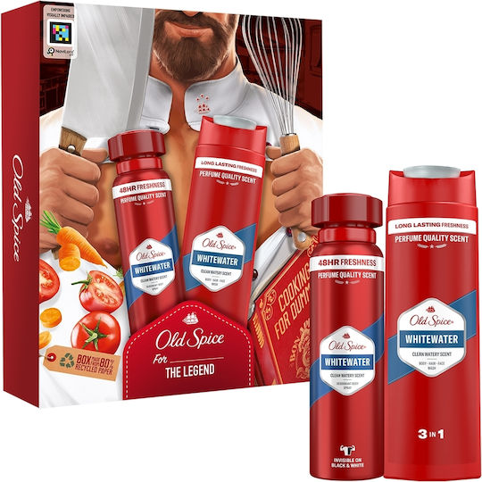 Old Spice Water Hautpflegeset für Reinigung Körperreinigung