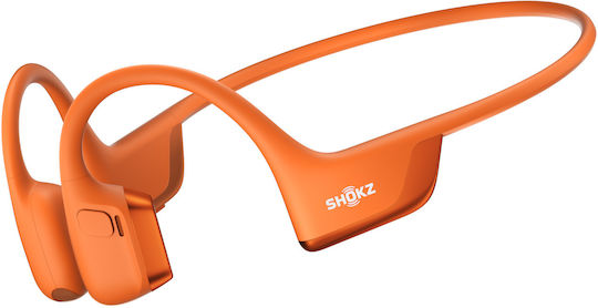 Shokz OpenRun Pro2 Mini Bone Conduction Bluetooth Handsfree Ακουστικά με Αντοχή στον Ιδρώτα Πορτοκαλί