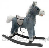 Lean Toys Schaukelspielzeug Pferd Gray