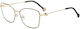 Carolina Herrera Metal Eyeglass Frame Butterfly...