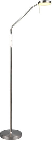 Trio Lighting Moreno LED Подова Лампа В160.5xД51см. 300лм Сребрист
