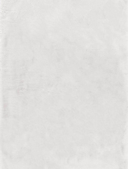 Madi Bound Χαλί Ορθογώνιο Γούνινο White 140x200cm