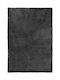 Madi Feathery Χαλί Ορθογώνιο Shaggy Black 133x190cm